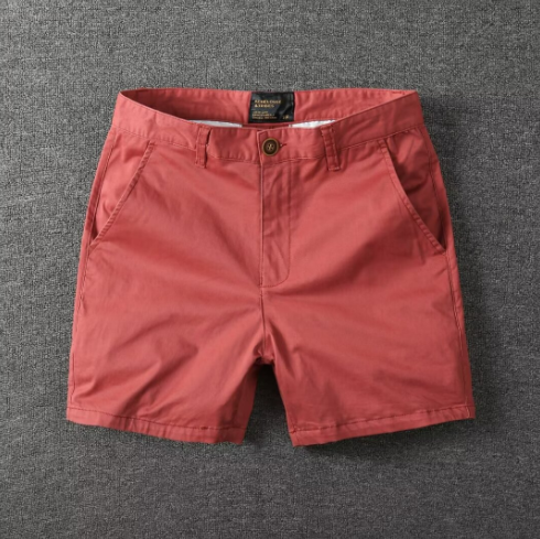 Men's Summer Fashion Cotton Knee-Length Shorts