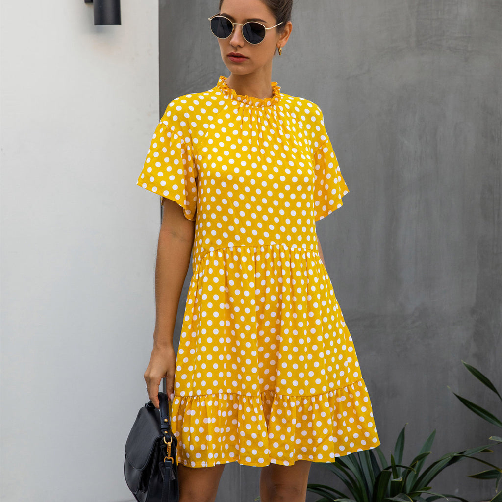Polka Dot Women's Summer Fashion Dress