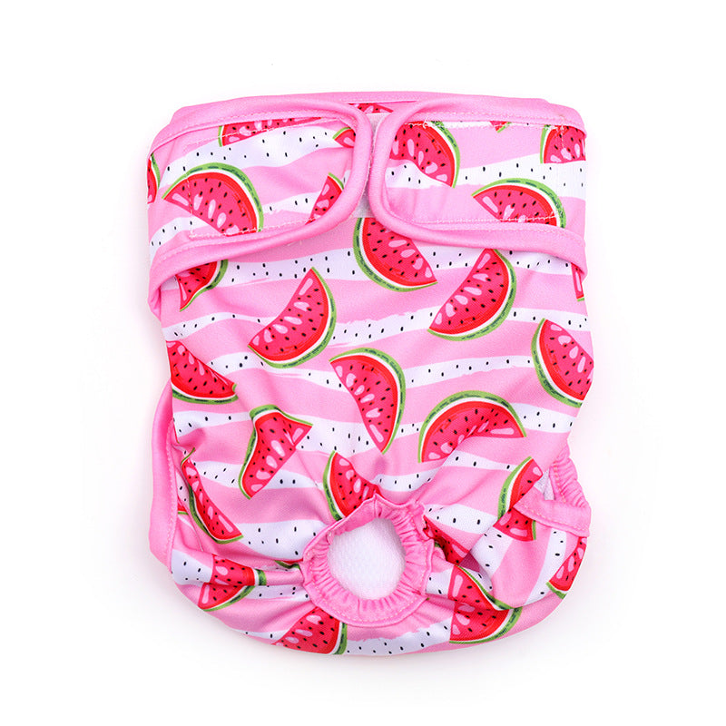 Amazon Tropical Fruit Dog Diapers for Pets