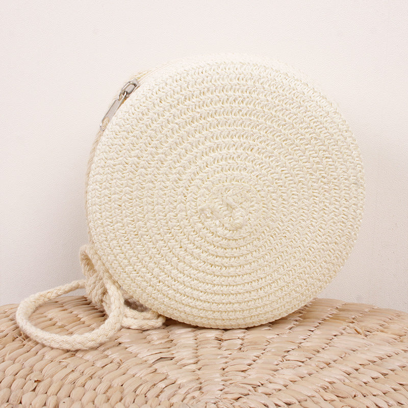 Ladies Summer Fashion Round Phone Bag