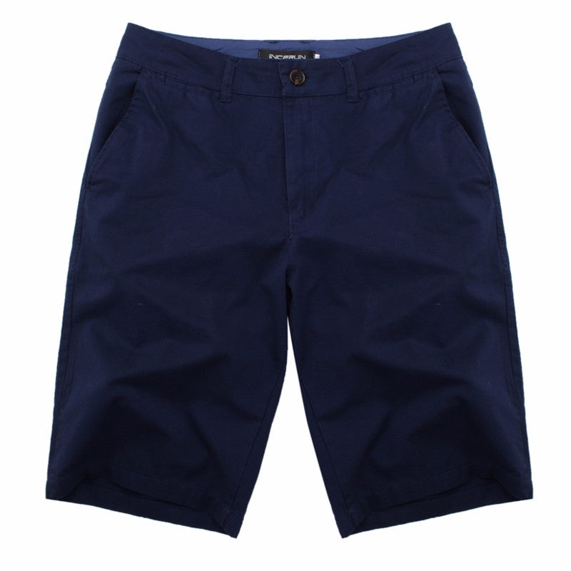 Men's Summer Fashion Cotton Knee-Length Shorts