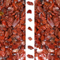 gemshan 2lb Carnelian Chips Natural Crushed Crystal Chip Bulk 7mm-9mm Tumble Healing Crystal Stone for Aquarium Vase Plant Decoration Jewelry DIY