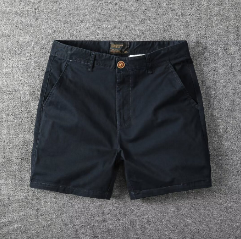 Men's Summer Fashion Cotton Knee-Length Shorts