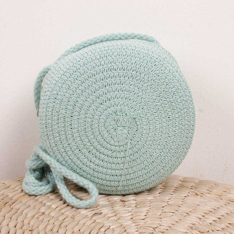 Ladies Summer Fashion Round Phone Bag