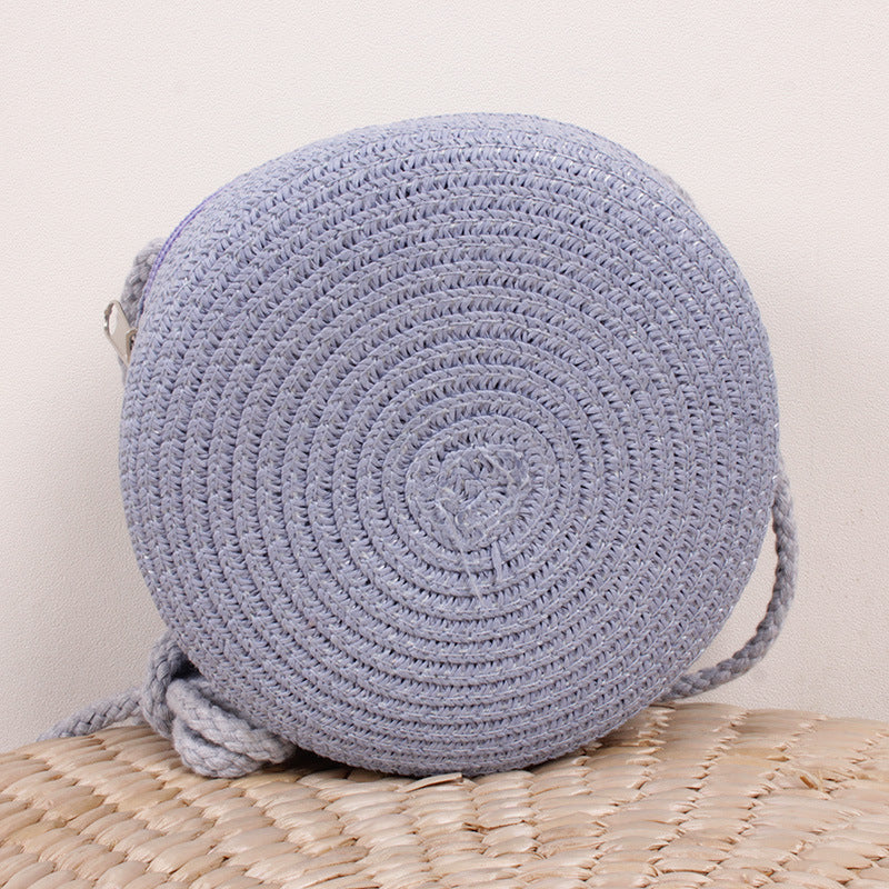Ladies Summer Fashion Round Phone Bag