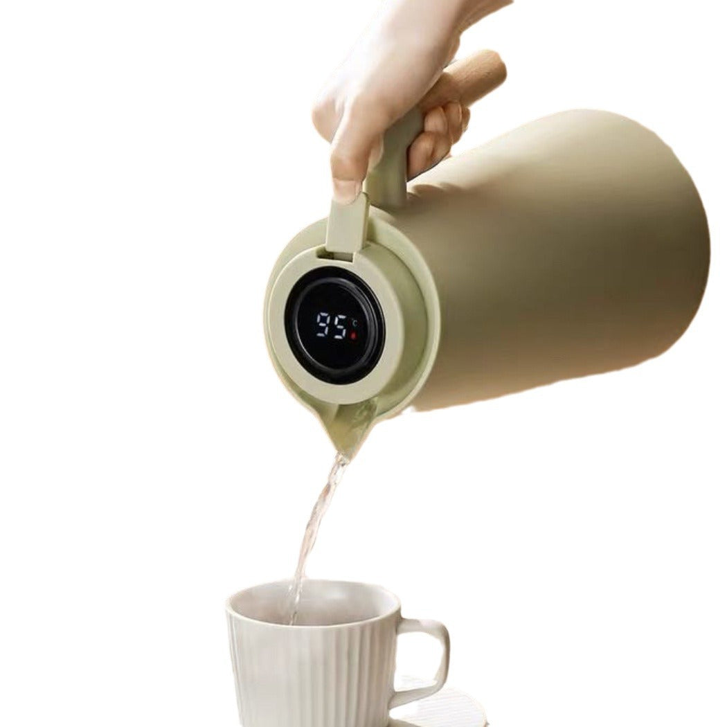 Smart Insulated Press-Top Water Jug with Glass Liner