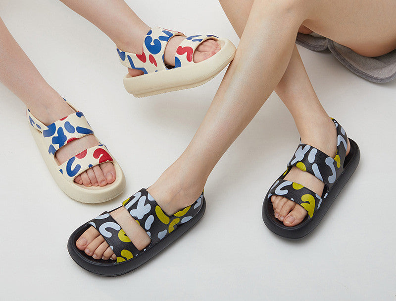 Thick-Soled Flat Sandals for Summer Fashion