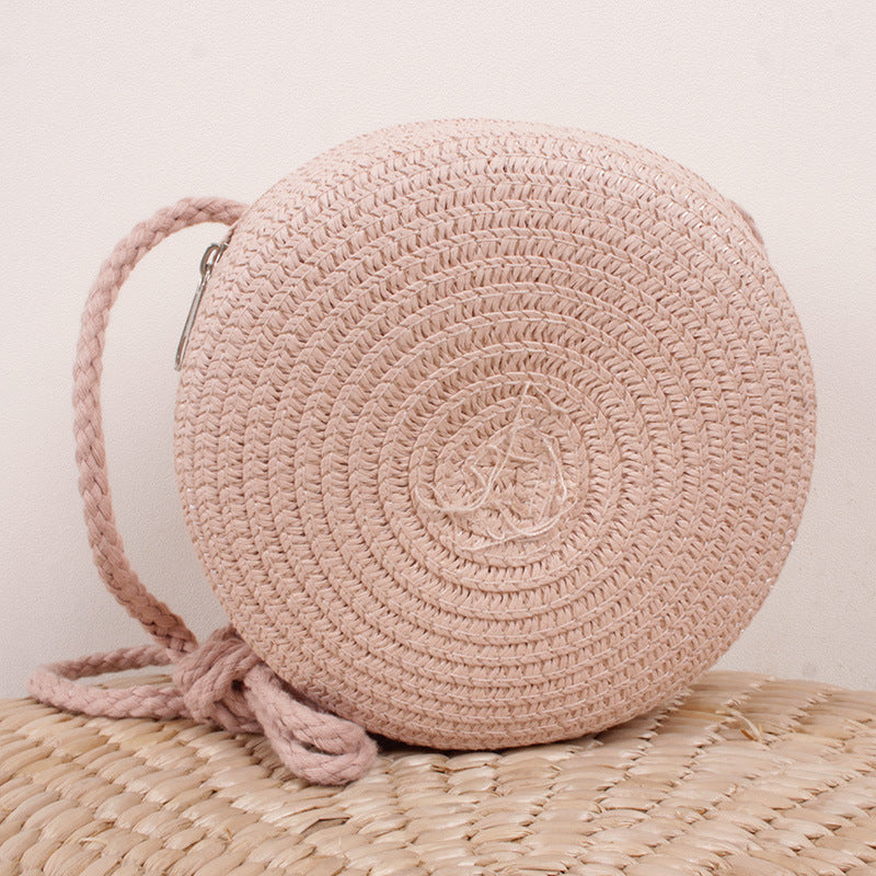 Ladies Summer Fashion Round Phone Bag