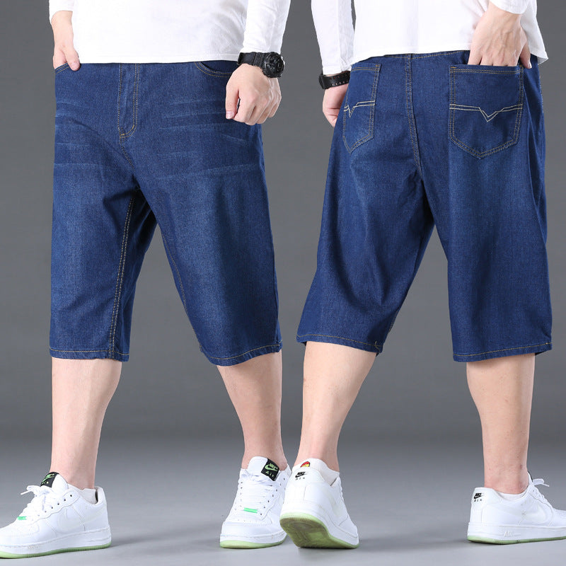 Fat Boy Stretch Straight Loose Summer Fashion Pants