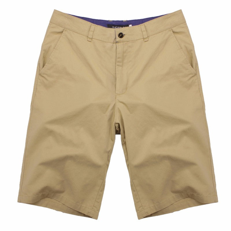 Men's Summer Fashion Cotton Knee-Length Shorts