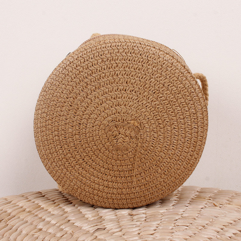 Ladies Summer Fashion Round Phone Bag