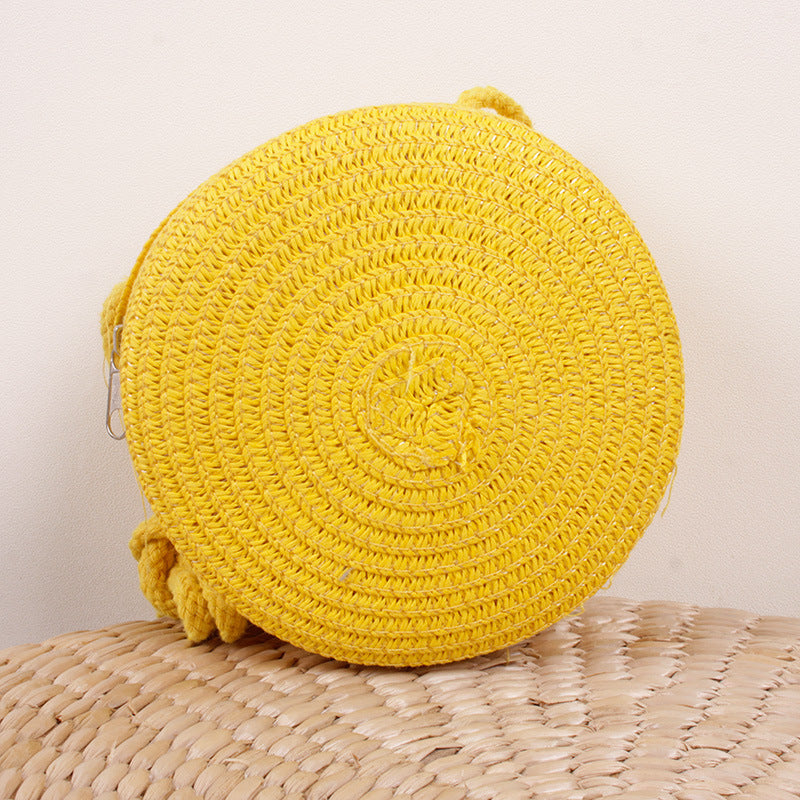 Ladies Summer Fashion Round Phone Bag