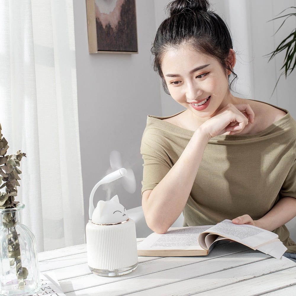 Cute Portable Pet Humidifier for Office and Car