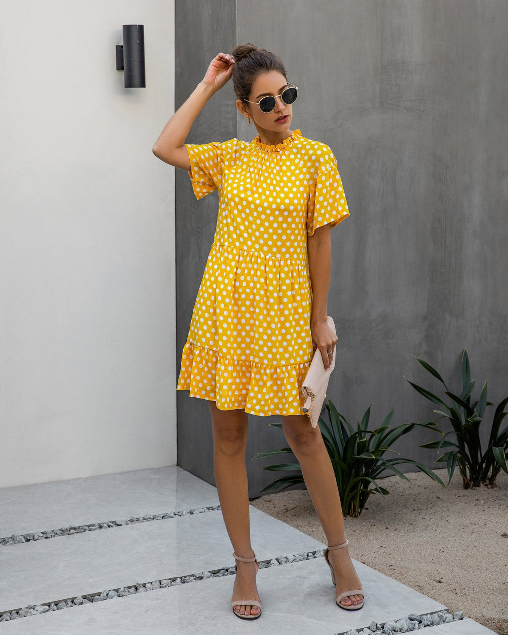 Polka Dot Women's Summer Fashion Dress