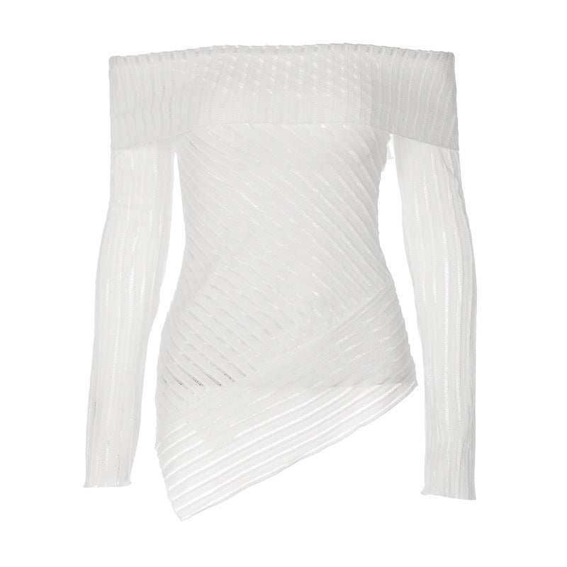 Summer Fashion Off-Shoulder Slim Fit Top for Women