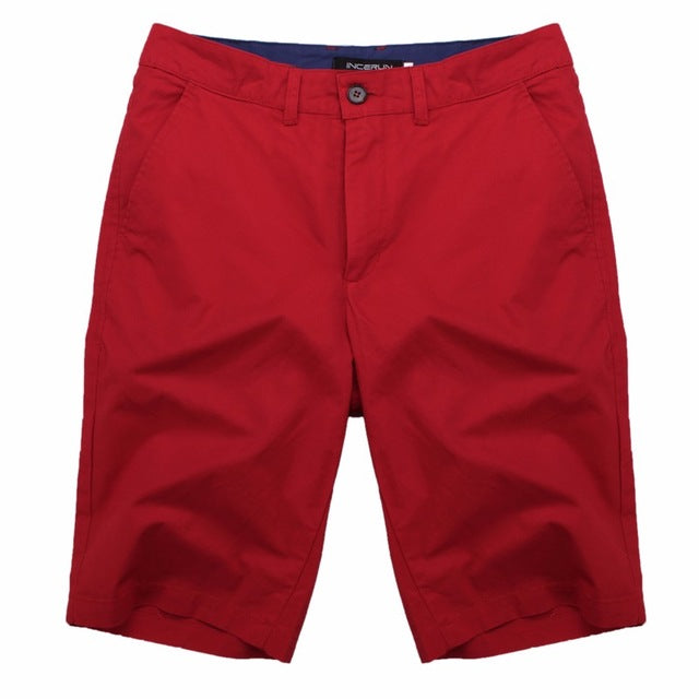 Men's Summer Fashion Cotton Knee-Length Shorts