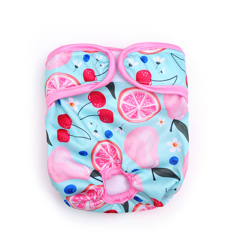 Amazon Tropical Fruit Dog Diapers for Pets